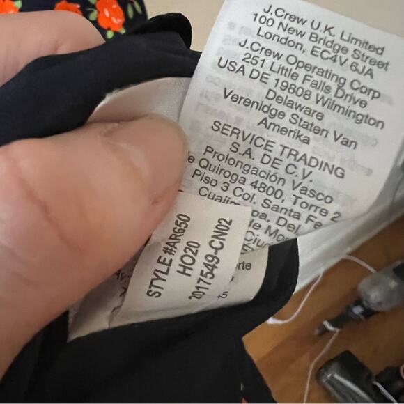 J. Crew Flowy Tiered Midi Dress in Poppy Fields Floral Print - Picture 6 of 7